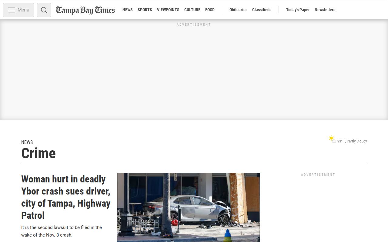 Hillsborough County crime news and contextual mugshot reporting at Tampa Bay Times